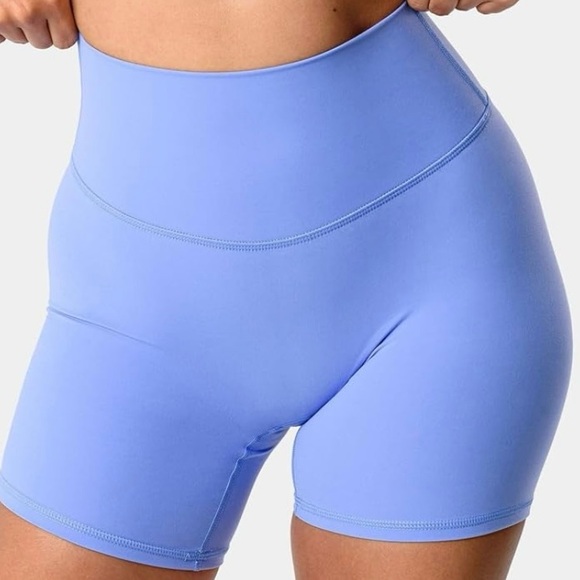 Sunzel Pants - Sunzel - NWT - High-Waisted Blue/Lavender Shorts for Women